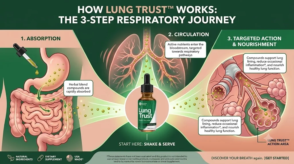 Lung Trust how it works infographic